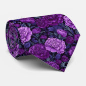 Mooi Geschenk Voor Vriend Anjer Bloem Stropdas (Opgerold)