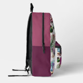 mooi geschilderd bedrukte rugzak (Links)