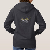 mooi gestoord hoodie (Achterkant)