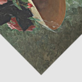 mooi gevlochten Pet en kersen Tissuepapier (Detail)