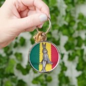 Mooi geweldig konijn Kingston Jamaica Sleutelhanger (Hand)