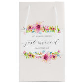 Mooi, gewoon gehuwd huwelijk | Gift Bag Klein Cadeauzakje (Achterkant)