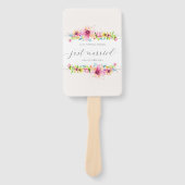 Mooi, gewoon huwelijk | Handventilatoren Handwaaier (Voorkant)