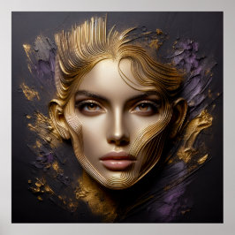 Mooi gezicht - AI-regels Poster