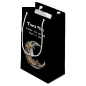 Mooi gezicht in de maan dank u klein cadeauzakje (Achterkant Gekanteld)