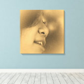mooi Girl Wrapped Canvas Afdruk (Insitu (Houten vloer))