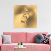 mooi Girl Wrapped Canvas Afdruk (Insitu (Woonkamer))