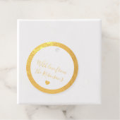 Mooi Gold Foil  Bedankjes Labels (Met doos)