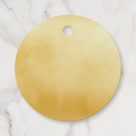 Mooi Gold Foil  Bedankjes Labels (Achterkant)