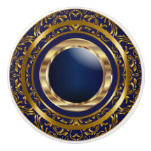 Mooi Gold-ontwerp voor Navy Blue