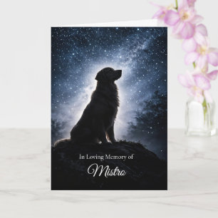 Mooi Golden Retriever Betuiging van medeleven Kaart