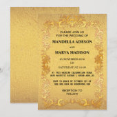 Mooi goud kaart (Voorkant / Achterkant)