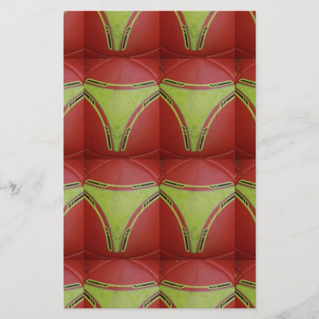 Mooi Gouden geel geometrisch patroonontwerp (Voorkant)
