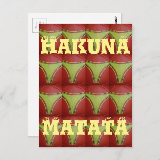 Mooi Gouden geel geometrisch patroonontwerp Briefkaart (Voorkant / Achterkant)