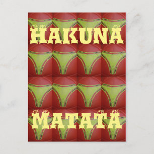 Mooi Gouden geel geometrisch patroonontwerp Briefkaart