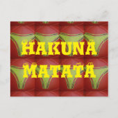 Mooi Gouden geel geometrisch patroonontwerp Briefkaart (Voorkant)