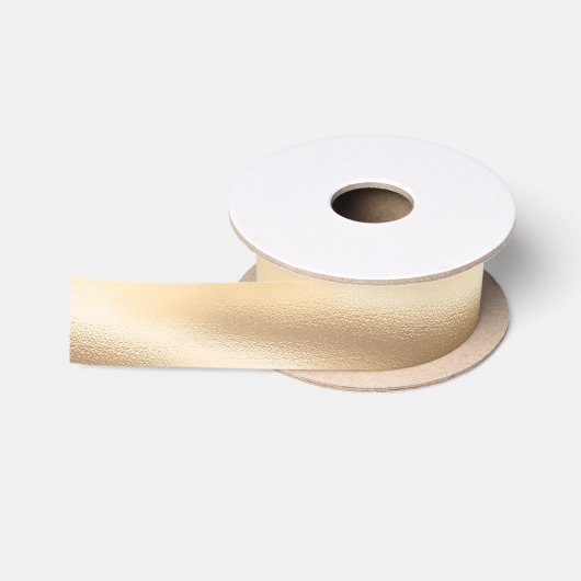 Mooi Gouden Kerstmis Satijnen Lint (Spoel)