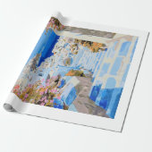 Mooi Griekenland inpakpapier (Uitgerold)