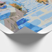 Mooi Griekenland inpakpapier (Hoek)