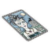 MOOI GRIEZELIG FRANKENELLA MONSTER, GRAVEN, KAT MAGNEET (Rechterzijde)