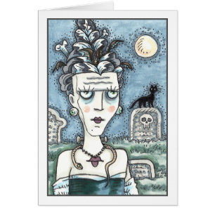 MOOI GRIEZELIG FRANKENELLA MONSTER, GRAVES Blank