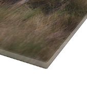 Mooi grijs gekleurd paard snijplank (Hoek)