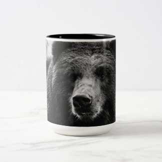 Mooi Grizzly-Beer Tweekleurige Koffiemok