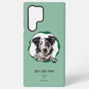 Mooi groen beste hond-moeder foto samsung galaxy hoesje