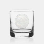 Mooi groen Ierland souvenir Whisky Glas (Voorkant)