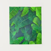 Mooi groen lederen patroon wandkleed (Voorkant)