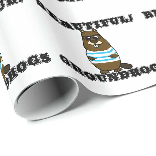 Mooi/Grondhogs Cadeaupapier (Rol Hoek)