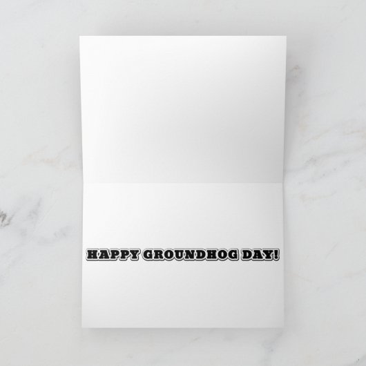 Mooi/Grondhogs Kaart (Binnen)