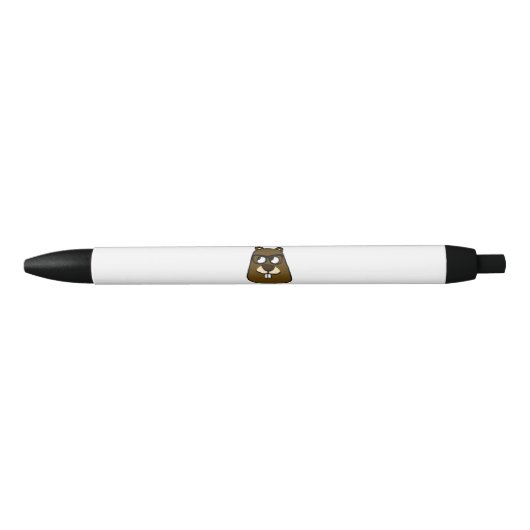 Mooi/Grondhogs Zwarte Inkt Pen (Voorkant)