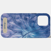 Mooi groots blauw schijfje Case-Mate iPhone case (Achterkant (horizontaal))