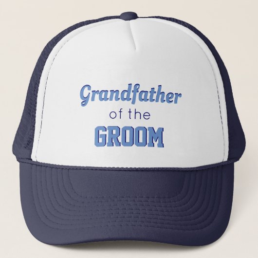 Mooi! Grootvader van het Groom-pet Trucker Pet (Voorkant)