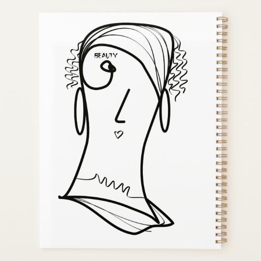 Mooi haar krullend planner (Achterkant)