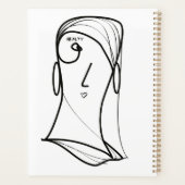 Mooi haar recht lang planner (Achterkant)