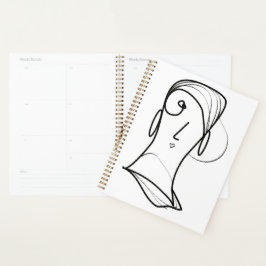 Mooi haarbroodje planner