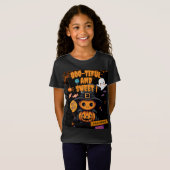 Mooi Halloween Kinder T-shirt | Spooky Pumpkin (Voorkant volledig)