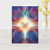 Mooi Hart 2014 Kaart (Gele Bloem)