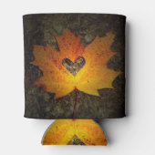 **MOOI HART IN DE AUTUM VAN DE LEAF** BLIKJESKOELER (Achterkant)