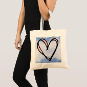 Mooi hart tote bag (Voorkant (product))