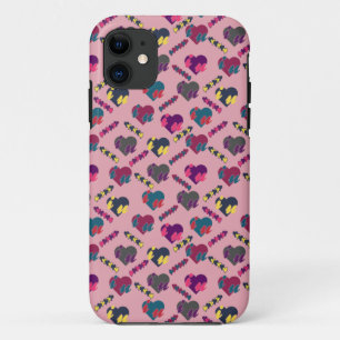 Mooi hartenpatroon Case-Mate iPhone case