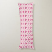 Mooi hartpatroon Body Pillow Lichaamskussen (Voorkant Verticaal)