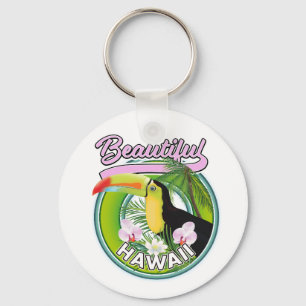 mooi Hawaï reislogo Sleutelhanger