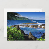 Mooi Hawaï, schilderachtig uitzicht, Briefkaart (Voorkant / Achterkant)