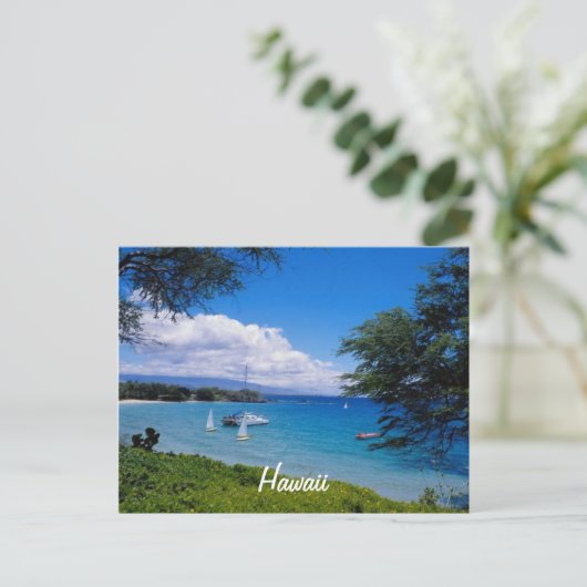 Mooi Hawaii Briefkaart (Staand voorkant)