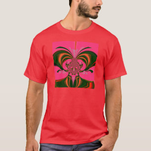 Mooi Heerlijk Afrikaans Heet Roze Rood Gouden Groe T-shirt