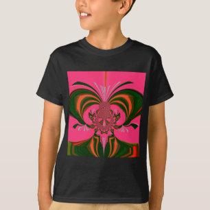 Mooi Heerlijk Afrikaans Heet Roze Rood Gouden Groe T-shirt
