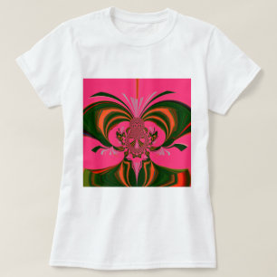 Mooi Heerlijk Afrikaans Heet Roze Rood Gouden Groe T-shirt